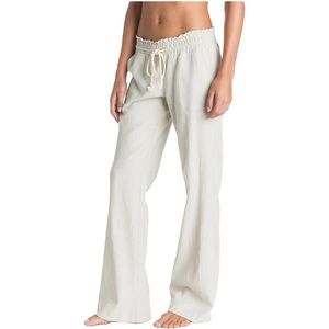 Roxy “Oceanside Linen Pants” size Medium